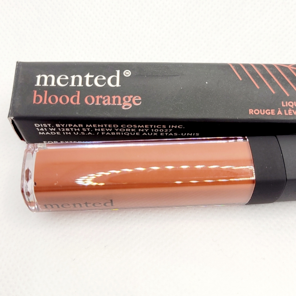 Mented Liquid Lipstick in Blood Orange shade